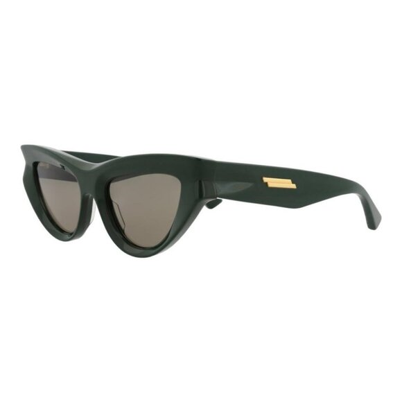 Bottega Veneta Womens Cat Eye Green Green Green Fashion Designer Eyewear - Picture 2 of 4